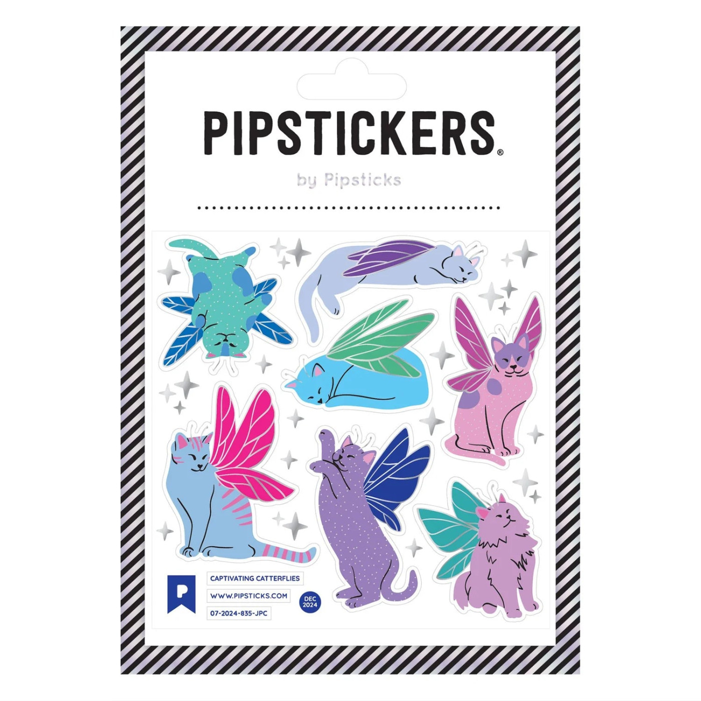 Pipsticks Captivating Catterflies - Stickerlar/Posterler Görseli