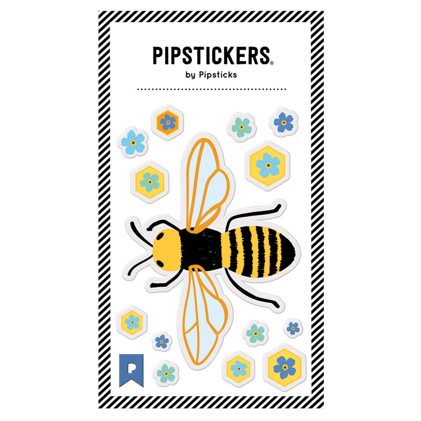 Pipsticks Big Puffy Honey Bee - 339,90TL TL - Kiki's Corner Pipsticks Big Puffy Honey Bee - Stickerlar/Posterler Görseli