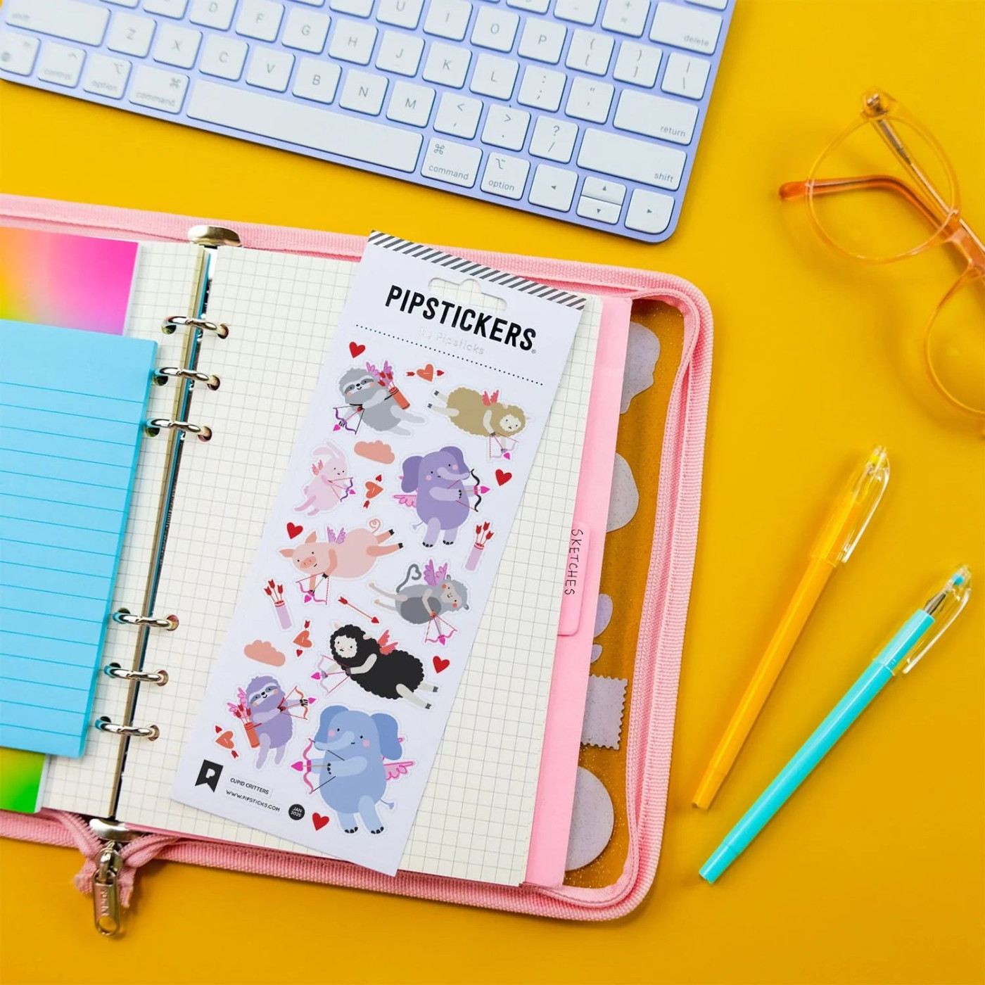 Pipsticks Cupid Critters - 219,90TL TL - Kiki's Corner Pipsticks Cupid Critters - Stickerlar/Posterler Görseli