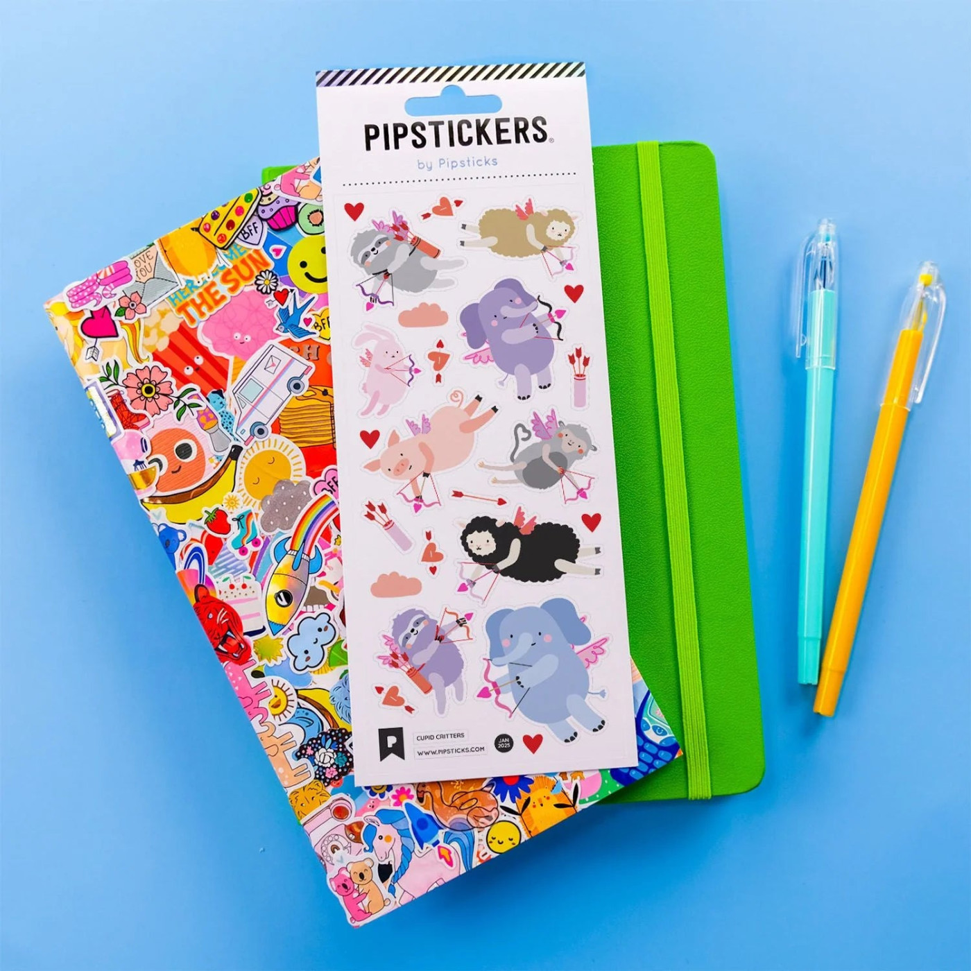 Pipsticks Cupid Critters - 219,90TL TL - Kiki's Corner Pipsticks Cupid Critters - Stickerlar/Posterler Görseli