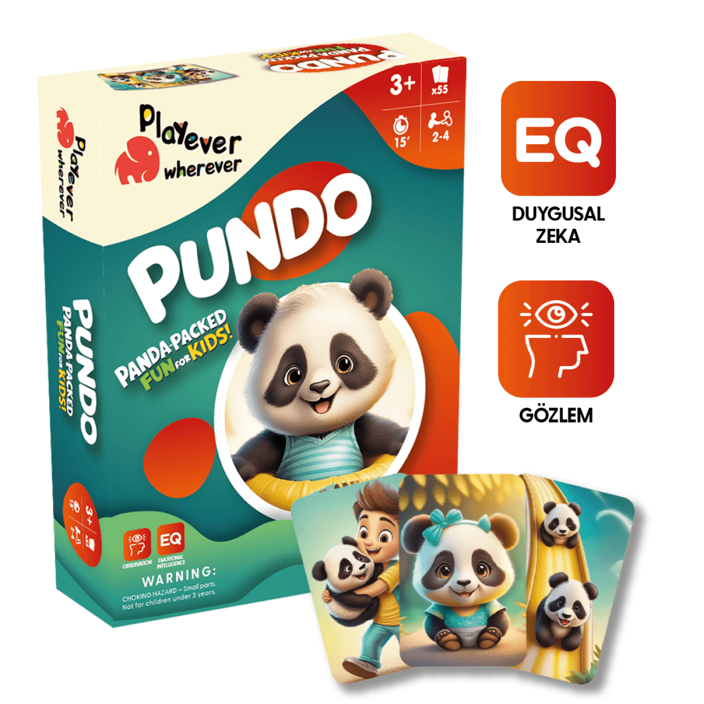 Pundo Deluxe - Duygusal Zekayı Geliştiren Kart Oyunu