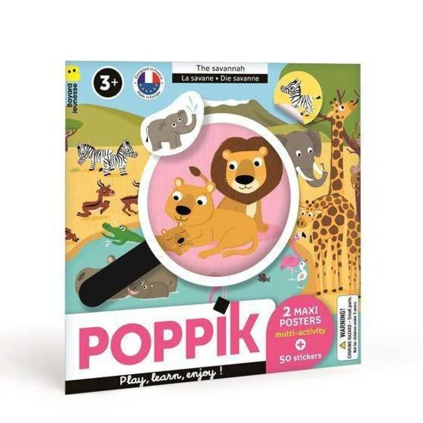 Poppik - Sticker Set The Savannah - ST01087 - 3760262412948