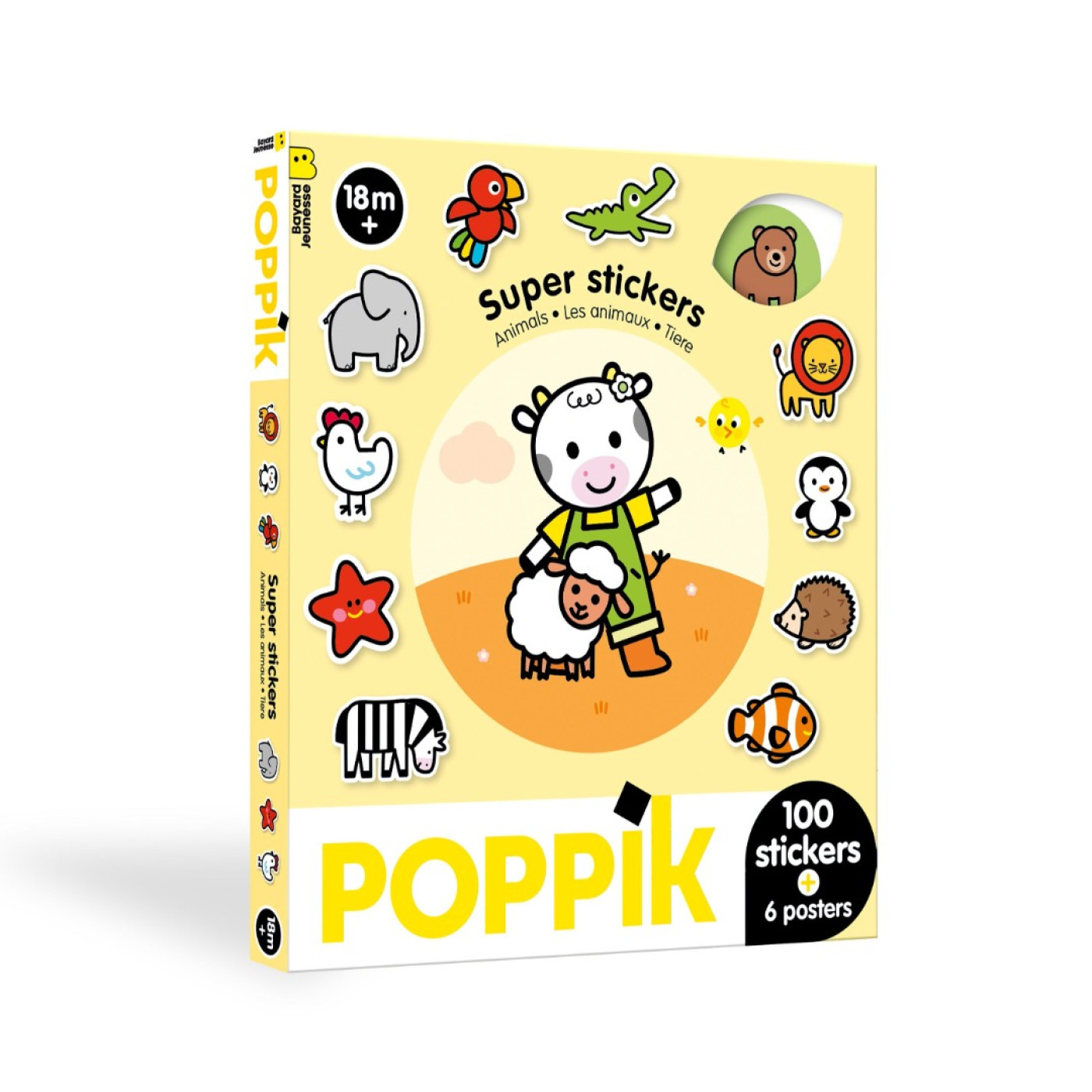 Poppik - Super Stickers Animals - 3760262412672 Poppik - Super Stickers Animals - ST00641 - 3760262412672