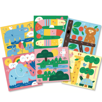 Poppik - My First Stickers Animals Poppik - My First Stickers Animals
