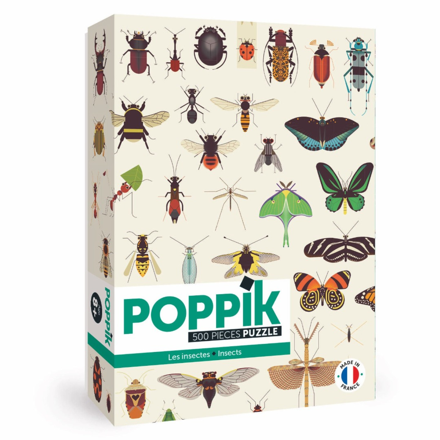 Poppik - Puzzle Insects - 3760262411163 Poppik - Puzzle Insects - 3760262411163 - 3760262411163