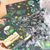 Poppik - Çiçekler Puzzle Sticker Seti Çocuk Eğitici Yapboz 500 Parça Hediye 8+ Yaş
