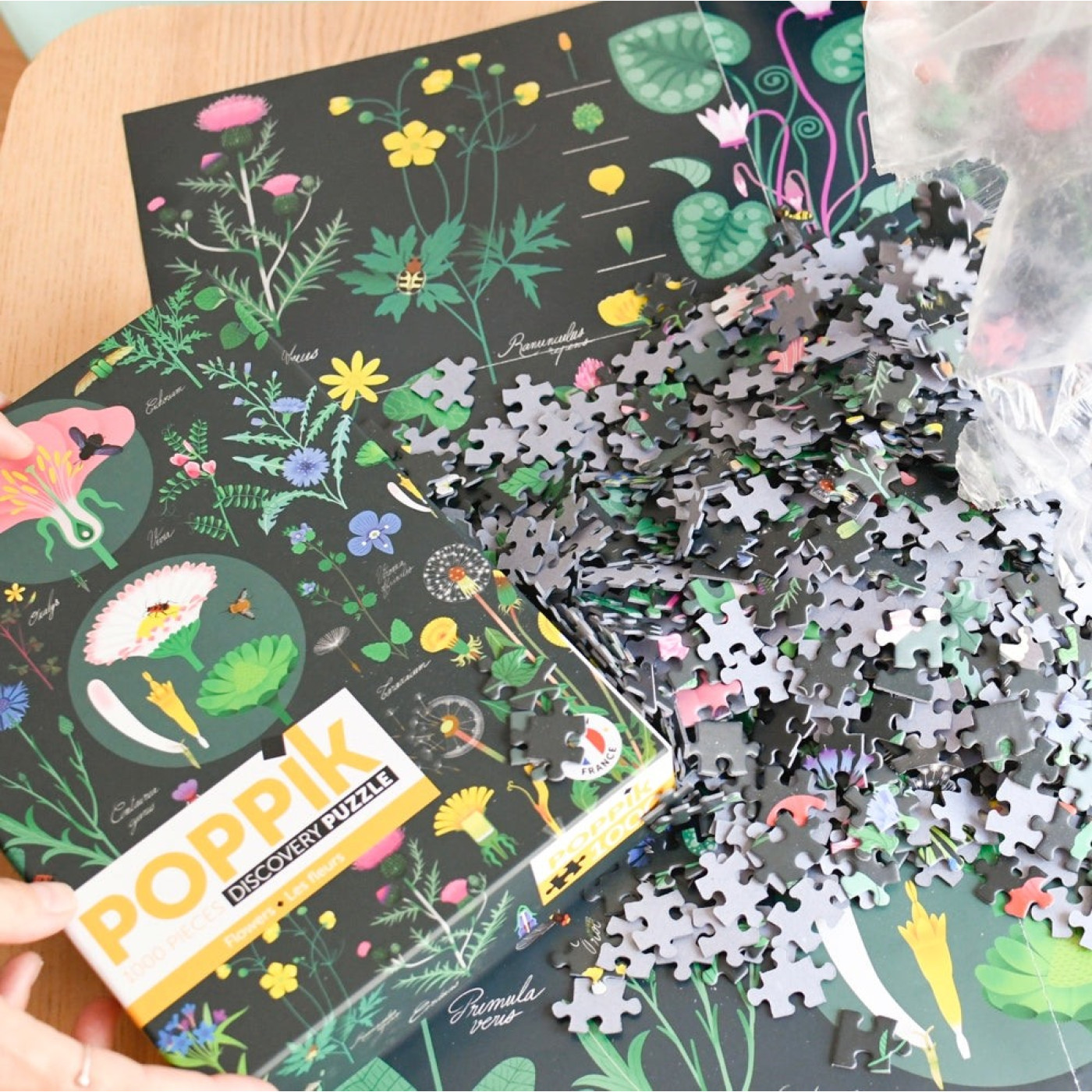 Poppik - Puzzle Flowers - 3760262411187 Poppik - Puzzle Flowers - 3760262411187 - 3760262411187