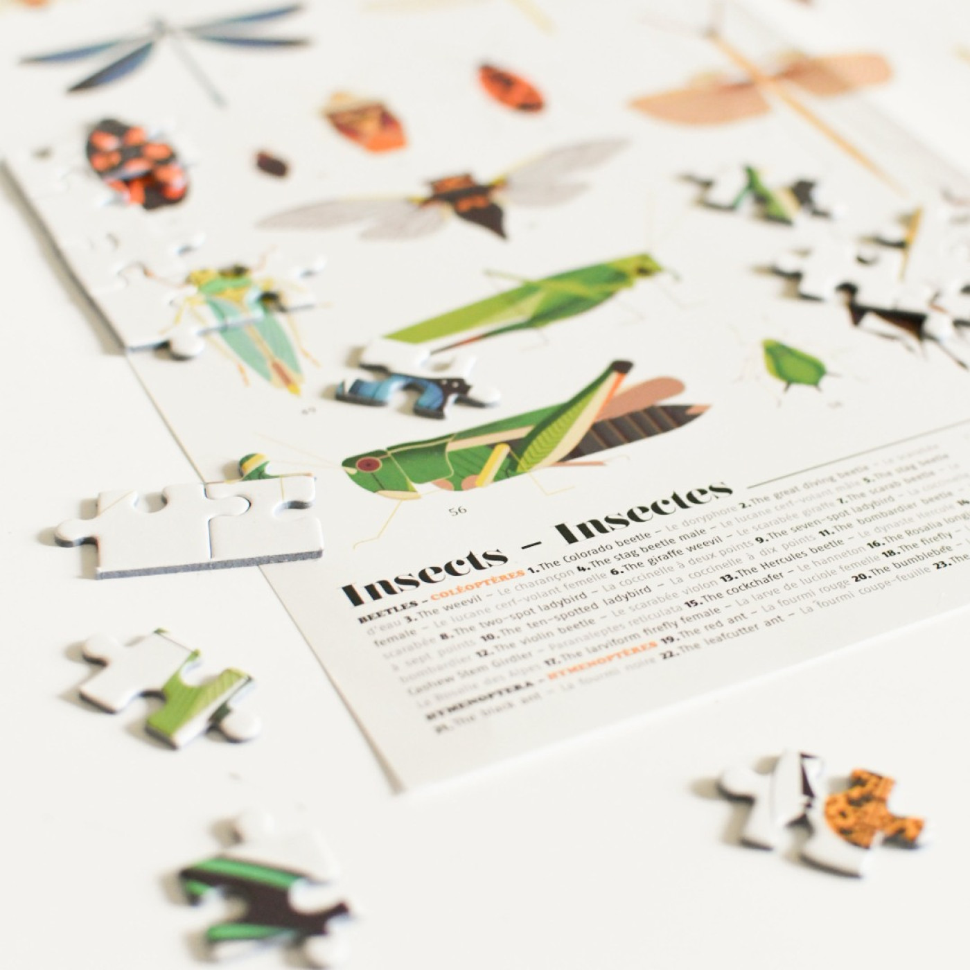 Poppik - Puzzle Insects - 3760262411163 Poppik - Puzzle Insects - 3760262411163 - 3760262411163