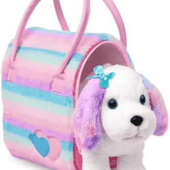 Pucci Pups Maltese ve Çizgili Çanta