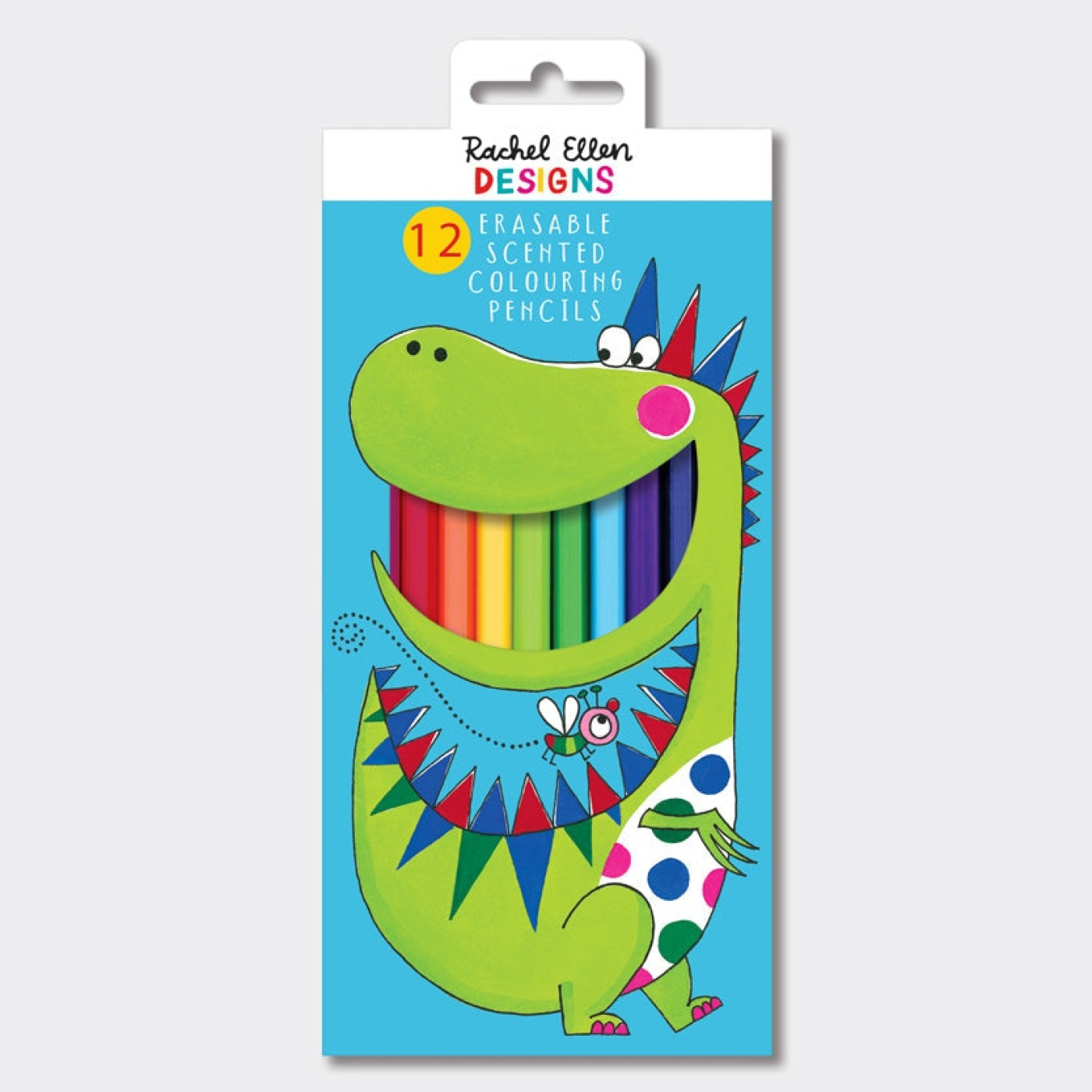 Rachel Ellen - Dinosaur Kokulu ve Silgili Boya Kalem Seti - 5055040886645 - 5055040886645