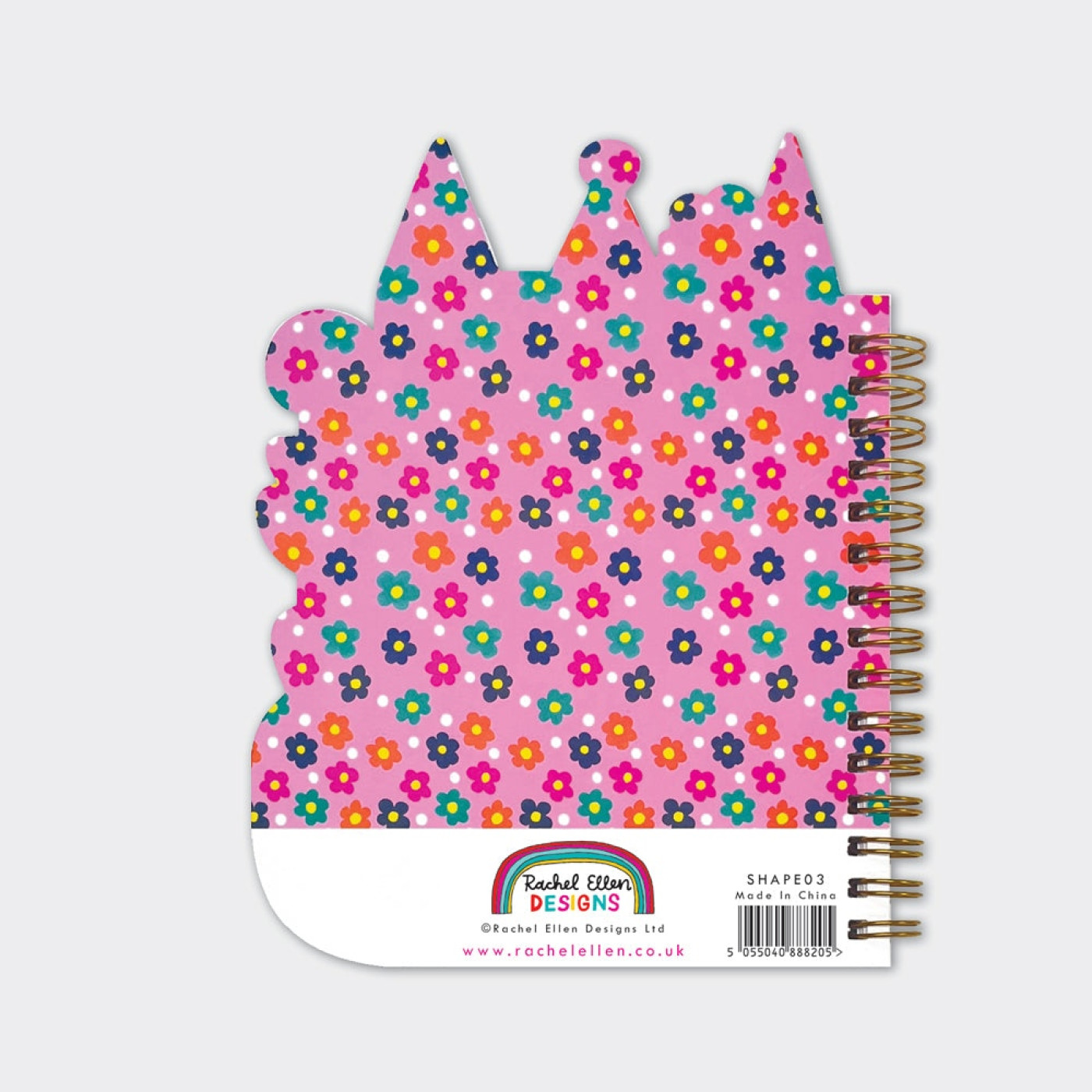 Rachel Ellen - Purr-fect Kedi Şekilli Tel Kapaklı Defter - 5055040888205 - 5055040888205