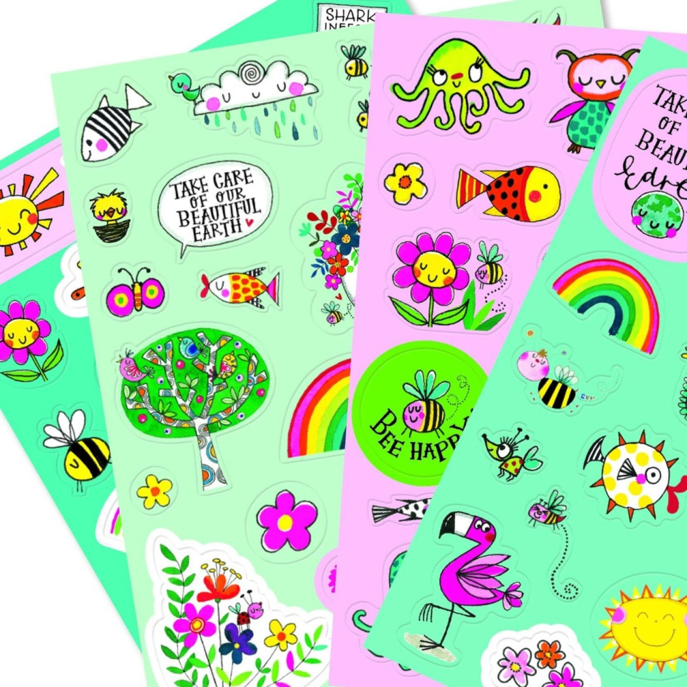 Rachel Ellen - Sticker Seti / Love Our Planet - 5055040873782 - 5055040873782