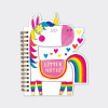 Rachel Ellen - Unicorn Şeklinde Tel Ciltli Defter - 5055040888182 - 5055040888182