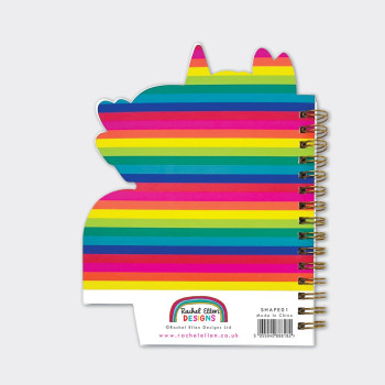 Rachel Ellen - Unicorn Şeklinde Tel Ciltli Defter