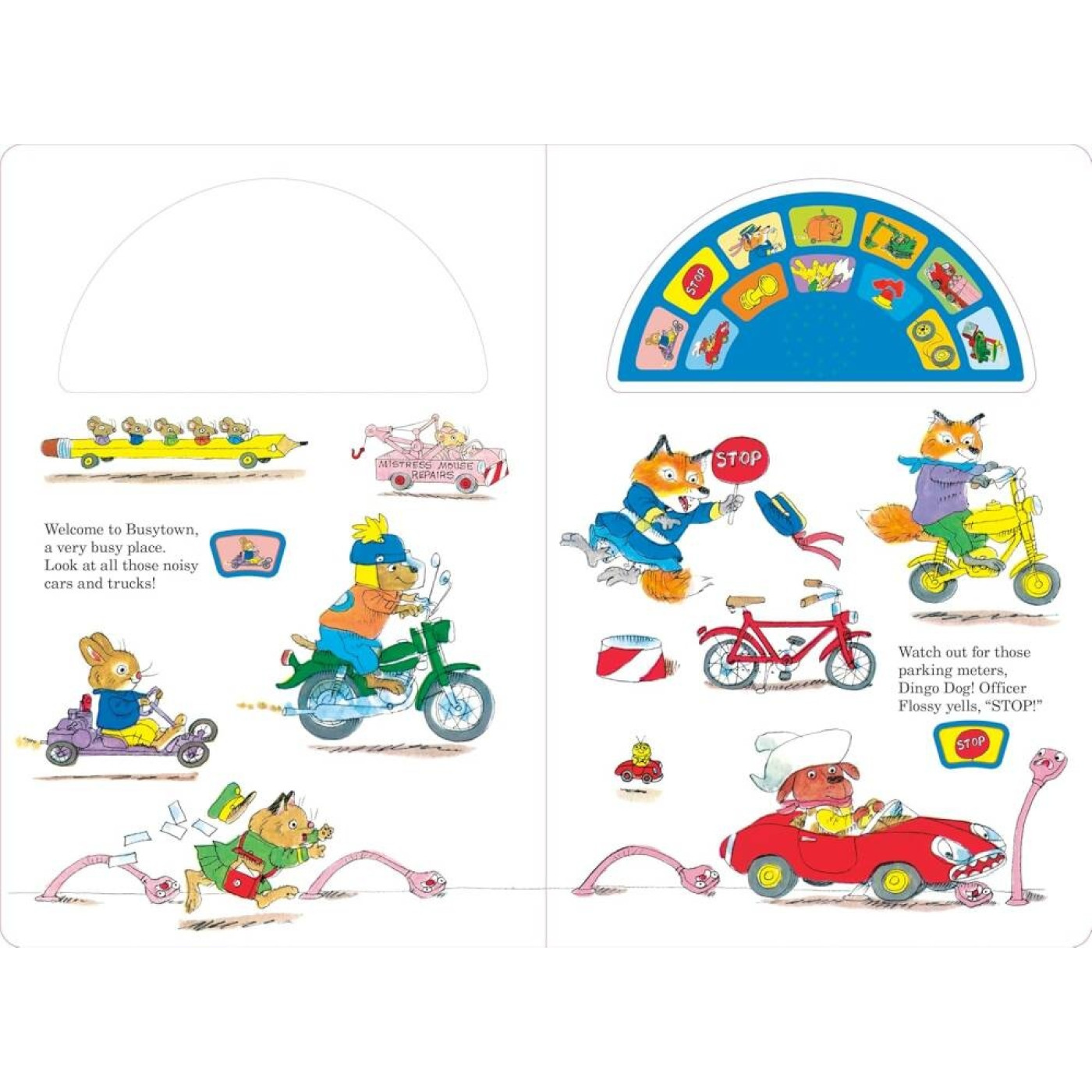 Richard Scarrys Cars and Trucks Sound Book