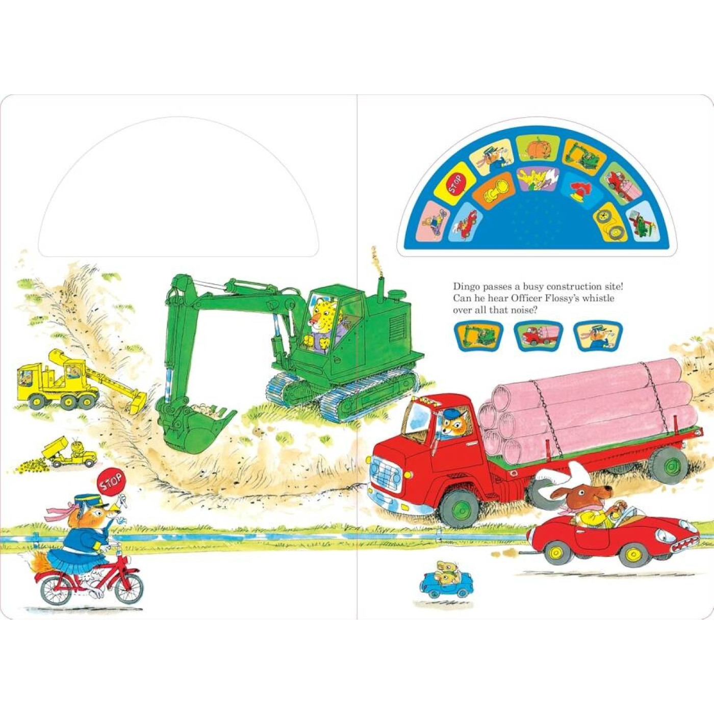 Richard Scarrys Cars and Trucks Sound Book