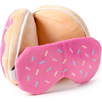 Relaxeazzz Seyahat Yastığı ve Göz Bandı Donut Relaxeazzz Seyahat Yastığı ve Göz Bandı Donut