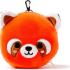 Relaxeazzz Seyahat Yastığı ve Göz Bandı Kırmızı Panda