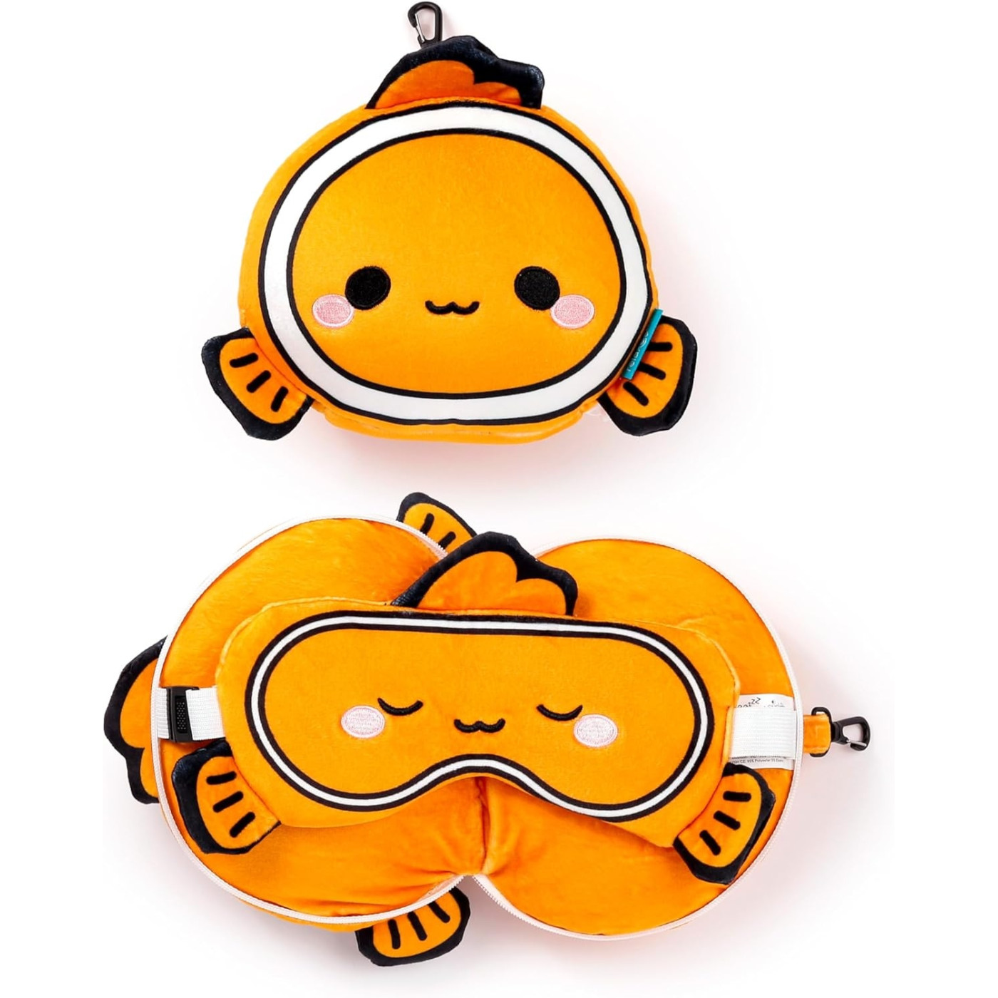 Relaxeazzz - Seyahat Yastığı ve Göz Bandı Green Monster Relaxeazzz - Seyahat Yastığı ve Göz Bandı Green Monster