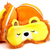 Relaxeazzz Seyahat Yastığı ve Göz Bandı Aslan Relaxeazzz Seyahat Yastığı ve Göz Bandı Aslan