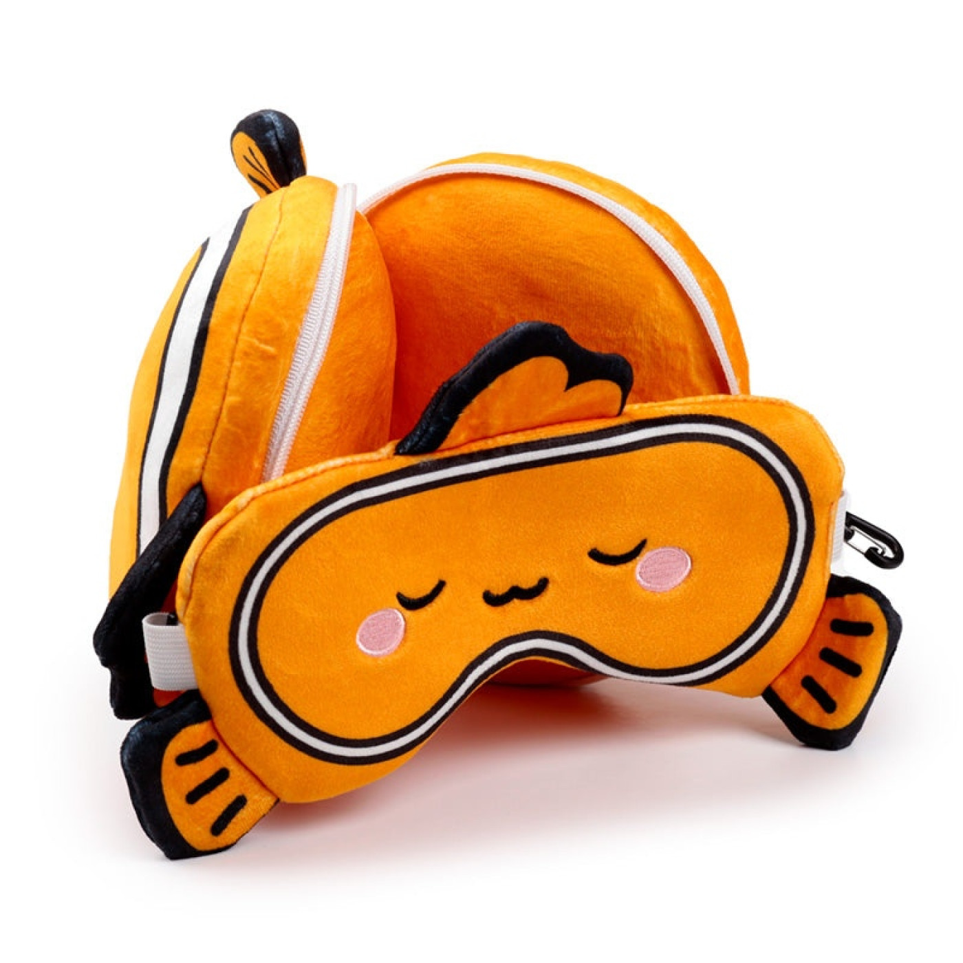 Relaxeazzz Seyahat Yastığı ve Göz Bandı Clown Fish