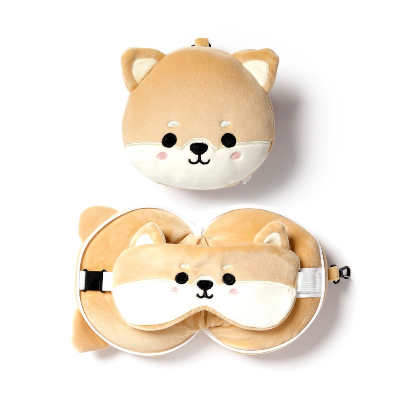 Relaxeazzz Shiba Inu Dog Plush Seyahat Yastığı ve Göz Bandı - 5055071751387 Relaxeazzz Shiba Inu Dog Plush Seyahat Yastığı ve Göz Bandı - 5055071751387 - 5055071751387