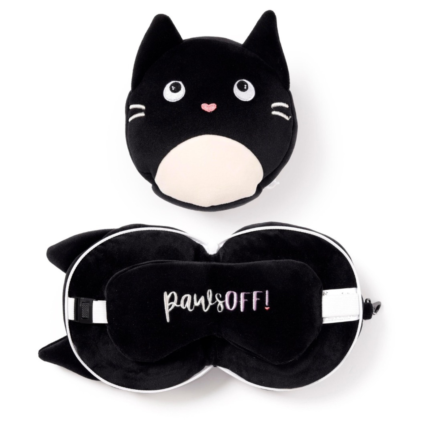 Relaxeazzz Feline Fine Cat Plush Seyahat Yastığı ve Göz Bandı - 5055071754104 Relaxeazzz Feline Fine Cat Plush Seyahat Yastığı ve Göz Bandı - 5055071754104 - 5055071754104