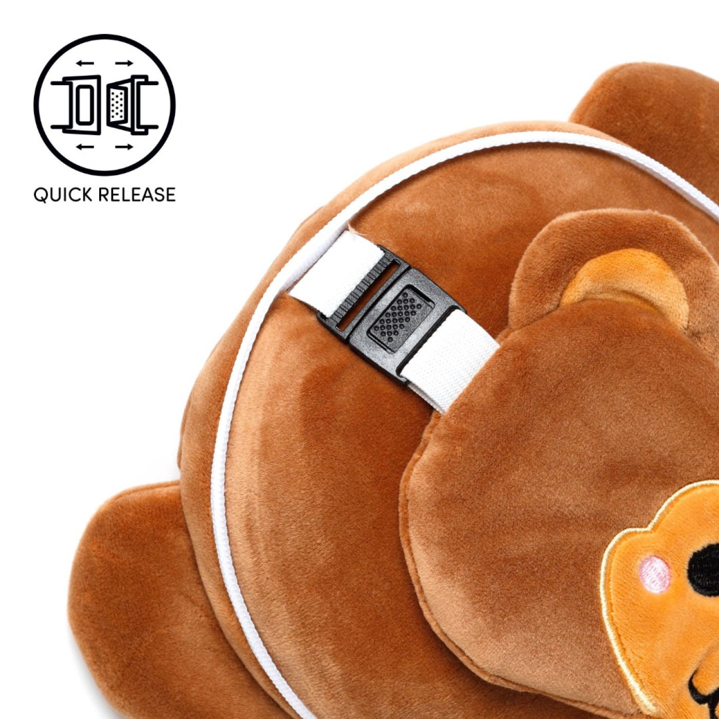 Relaxeazzz Monkey Plush Seyahat Yastığı ve Göz Bandı - 5055071754142 Relaxeazzz Monkey Plush Seyahat Yastığı ve Göz Bandı - 5055071754142 - 5055071754142