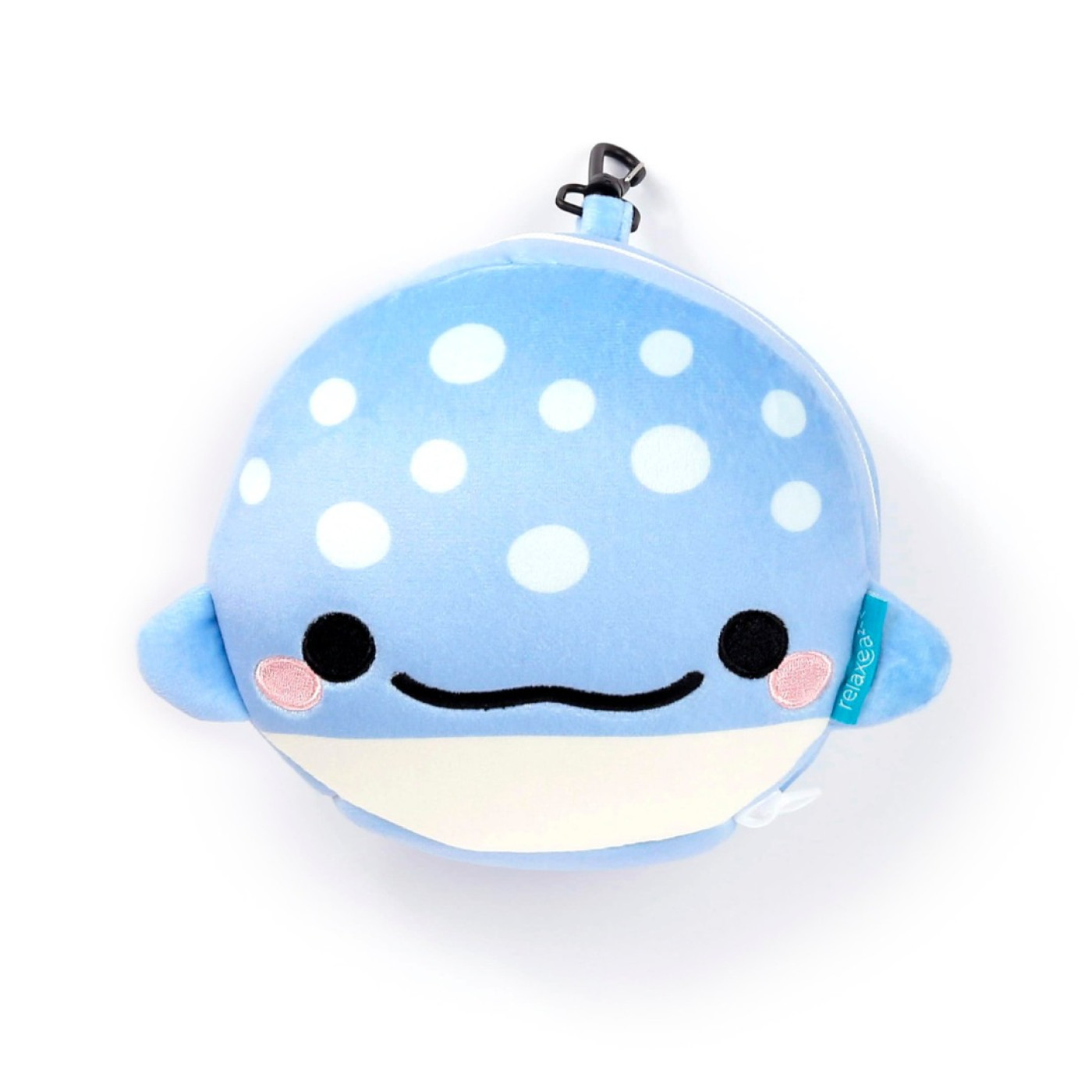 Relaxeazzz Adoramals Aoi the Whale Shark Plush Seyahat Yastığı ve Göz Bandı - 5055071789144 - 5055071789144