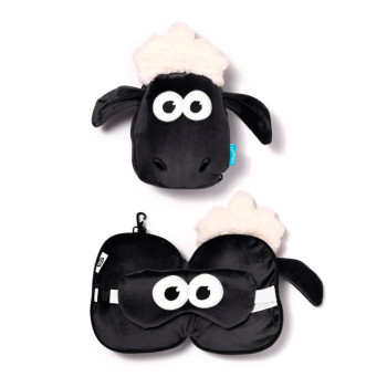 Relaxeazzz Seyahat Yastığı ve Göz Maskesi-Shaun the Sheep Relaxeazzz Seyahat Yastığı ve Göz Maskesi-Shaun the Sheep