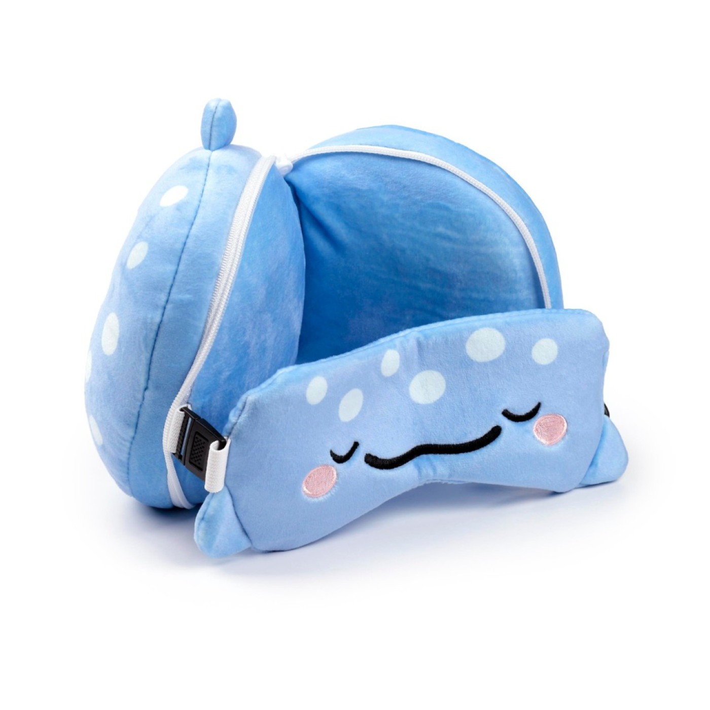 Relaxeazzz Adoramals Aoi the Whale Shark Plush Seyahat Yastığı ve Göz Bandı - 5055071789144 - 5055071789144