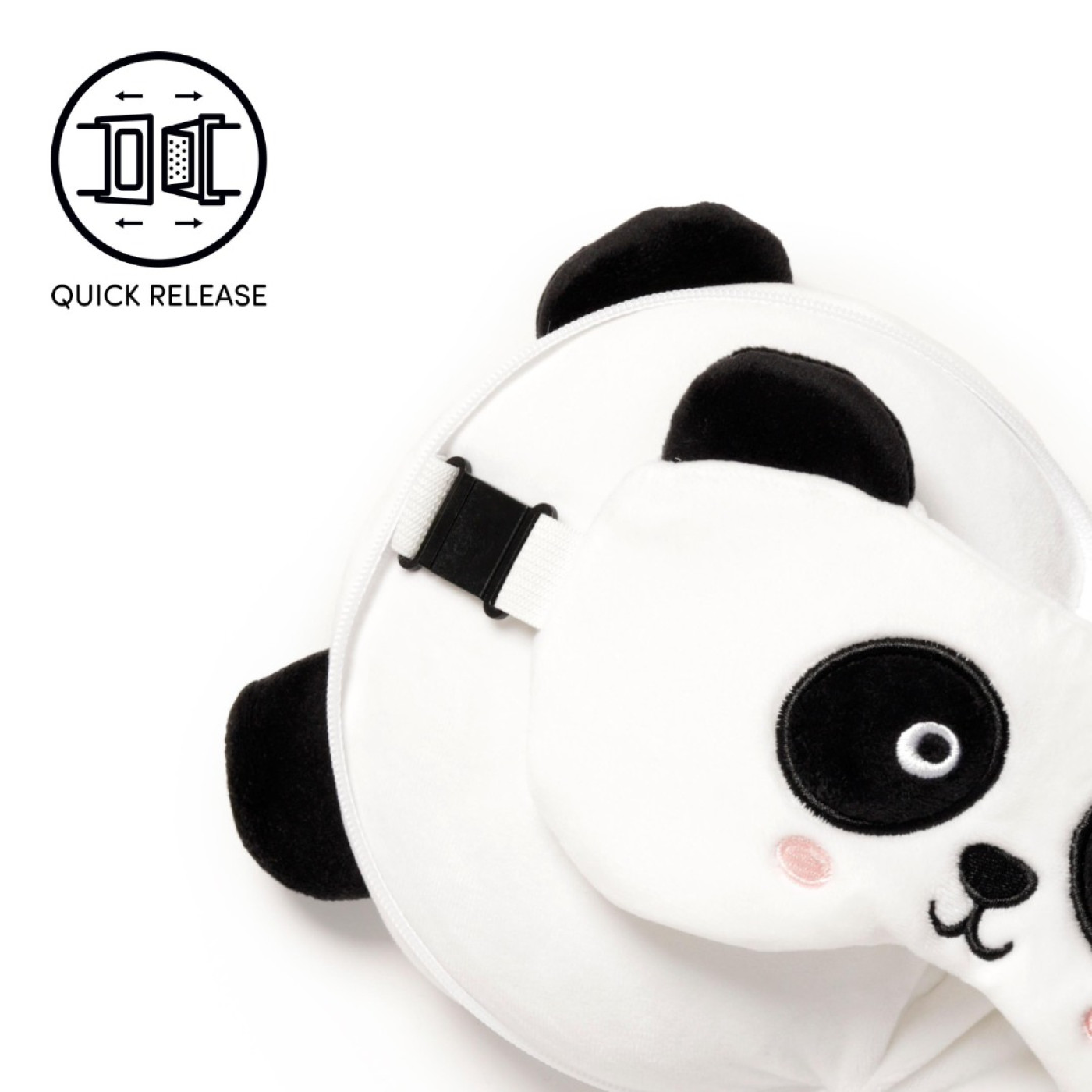 Relaxeazzz Panda Plush Seyahat Yastığı ve Göz Bandı - 5055071754111 Relaxeazzz Panda Plush Seyahat Yastığı ve Göz Bandı - 5055071754111 - 5055071754111