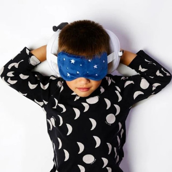 Relaxeazzz - Space Cadet Plush Seyahat Yastığı ve Göz Bandı