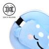 Relaxeazzz Adoramals Aoi the Whale Shark Plush Seyahat Yastığı ve Göz Bandı - 5055071789144 - 5055071789144