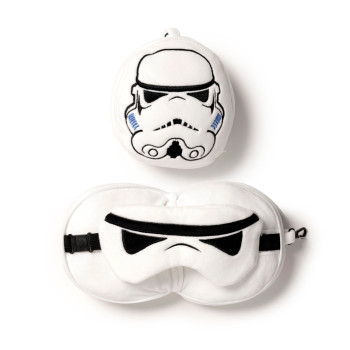 Relaxeazzz The Original Stormtrooper Shaped Seyahat Yastığı ve Göz Bandı Relaxeazzz The Original Stormtrooper Shaped Seyahat Yastığı ve Göz Bandı