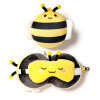 Relaxeazzz Adorabugs Bee Plush Seyahat Yastığı ve Göz Bandı - 5055071779190 Relaxeazzz Adorabugs Bee Plush Seyahat Yastığı ve Göz Bandı - 5055071779190 - 5055071779190