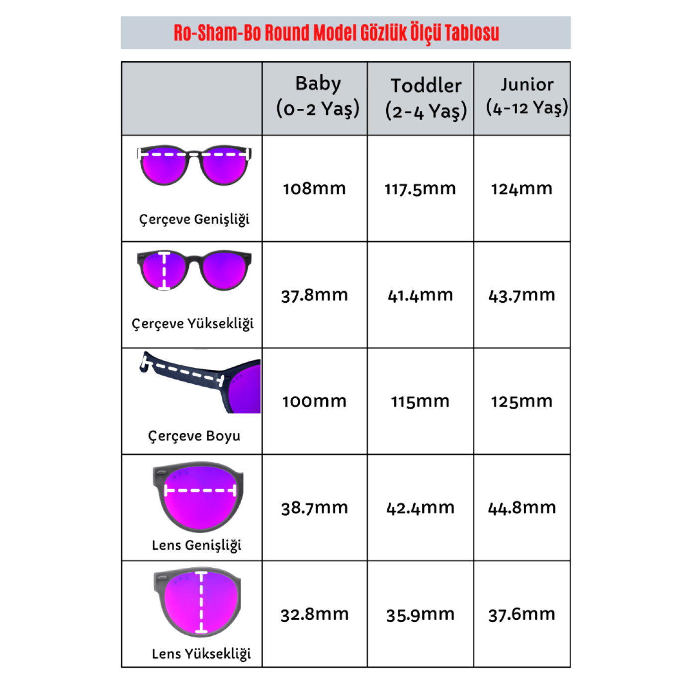 Roshambo Eyewear -  Ice Ice Baby / Aynalı Mavi Lens / R - ST00010 - 850049959193