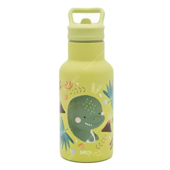 SASSI - Pipetli Çelik Termos - Güçlü Dinozor