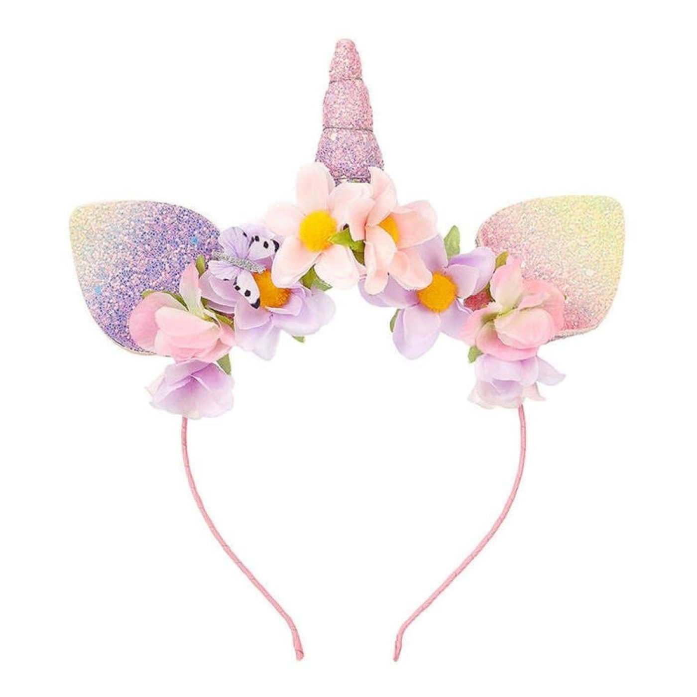 Çiçekli Unicorn Tacı - ST00941 - 8720955282284
