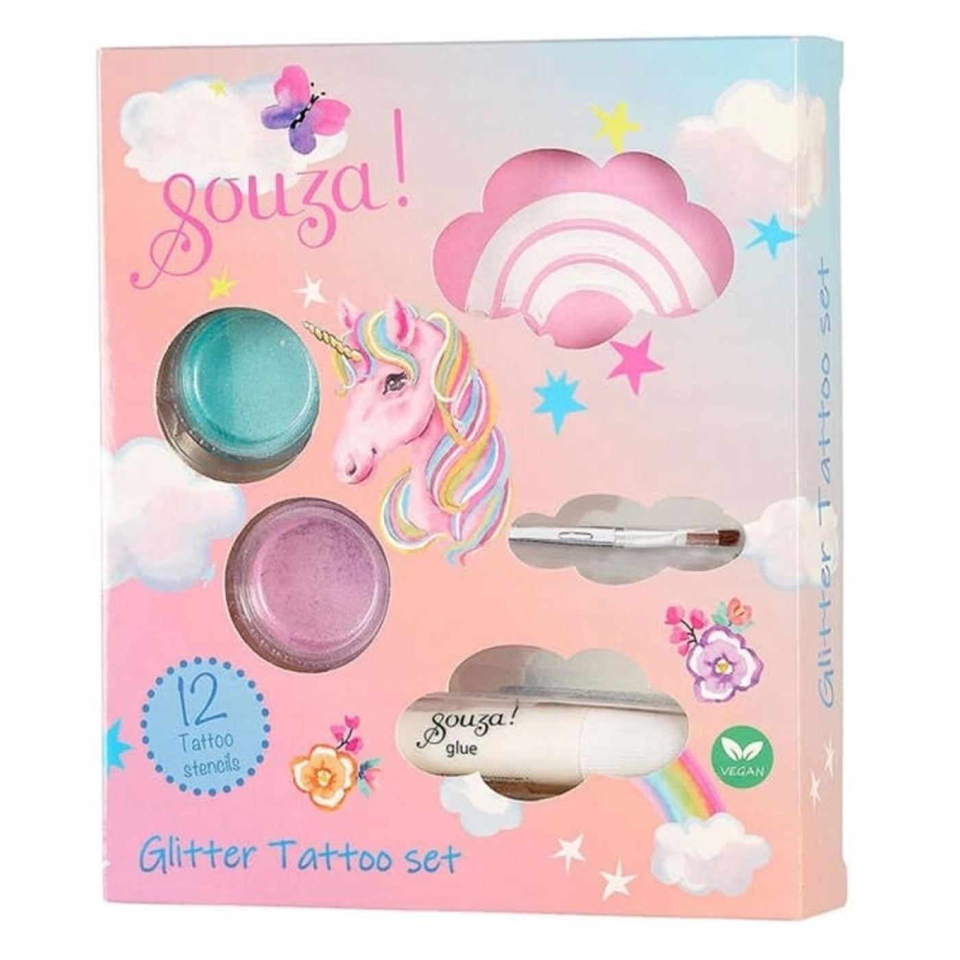 Pırıltılı Dövme Seti - Unicorn - 8720955283830 Pırıltılı Dövme Seti - Unicorn - ST00935 - 8720955283830