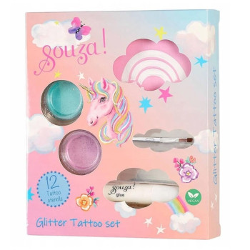 Pırıltılı Dövme Seti - Unicorn Pırıltılı Dövme Seti - Unicorn