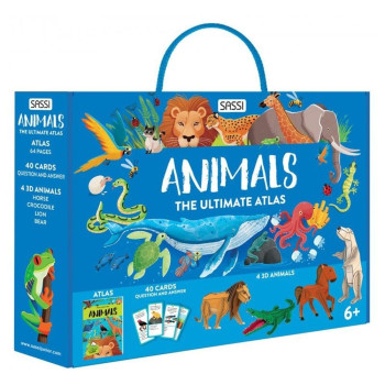 Puzzle - Atlas - Ayaklı Figür - Hayvanlar