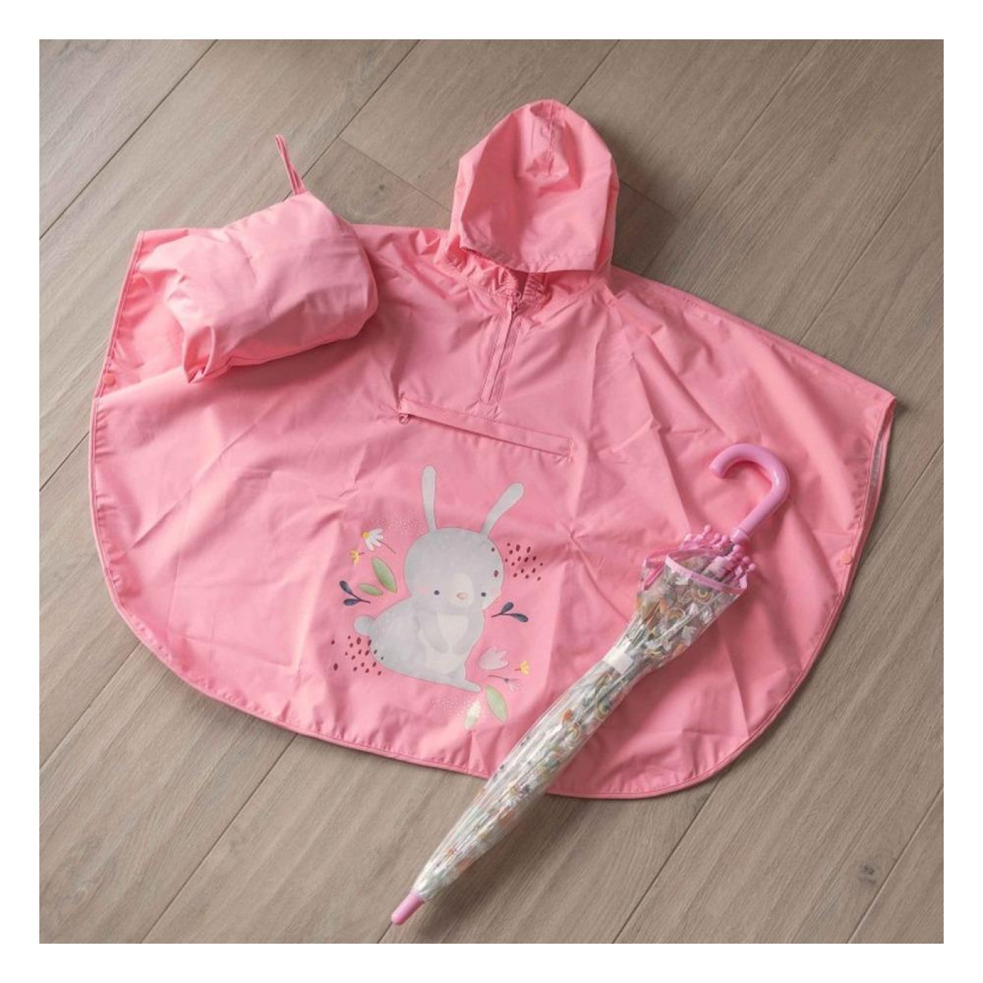Sassi Çocuk Şemsiyesi - Pofuduk Tavşan - 1.690,00TL TL - Kiki's Corner Sassi Çocuk Şemsiyesi - Pofuduk Tavşan - Şemsiyeler Görseli