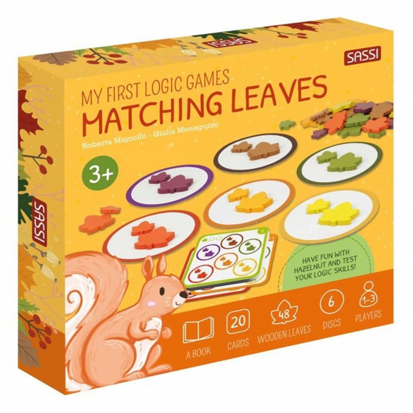 İlk Mantık Oyunlarım - Eşleşen Yapraklar - 9788830380806 - 9788830380806