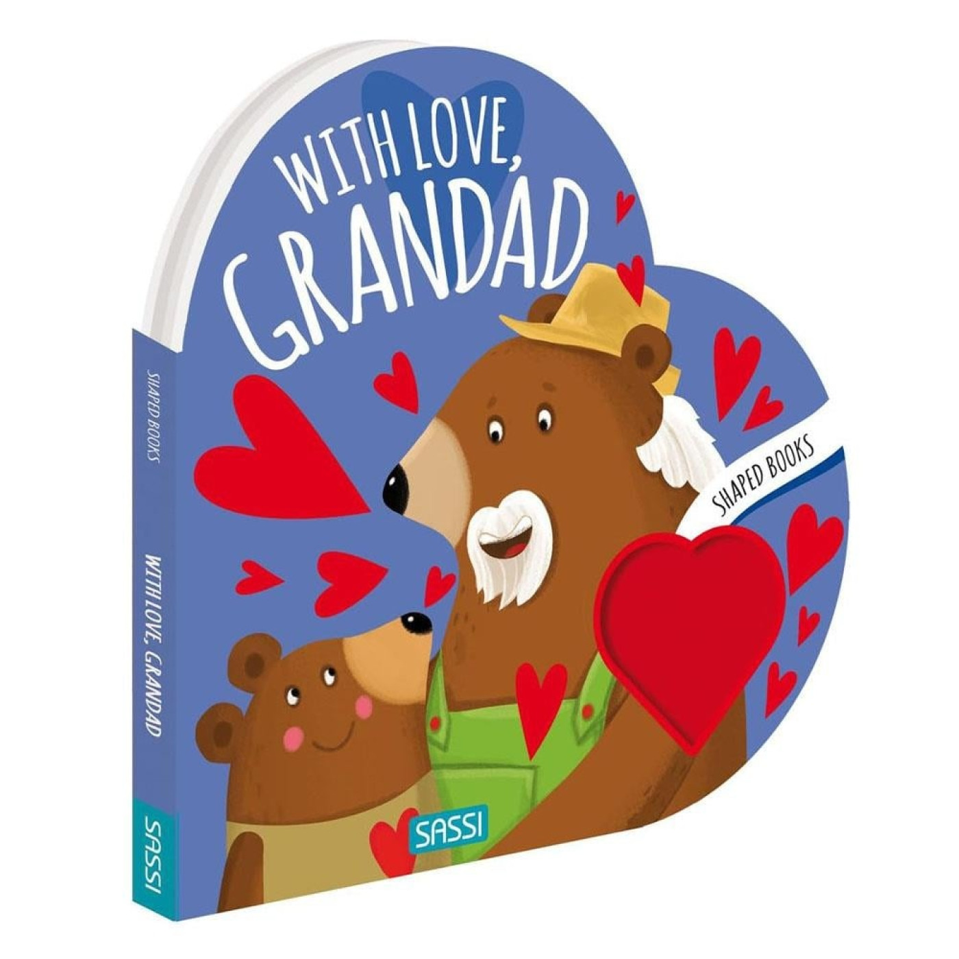 With Love Grandad - Shaped Board Book - ST01241 - 9788830312302