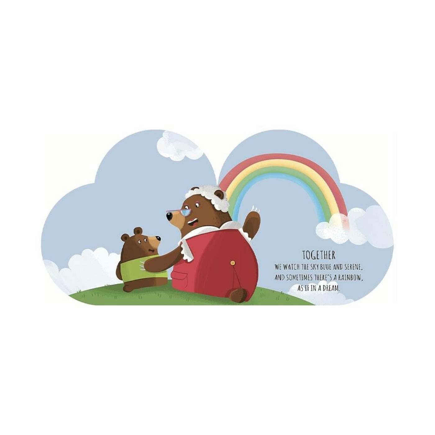 With Love Grandma - Shaped Board Book - ST01242 - 9788830312326