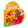 With Love Grandma - Shaped Board Book - ST01242 - 9788830312326