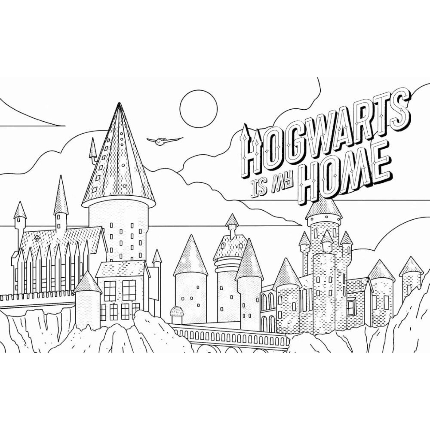 Harry Potter: Magical Art Colouring Book