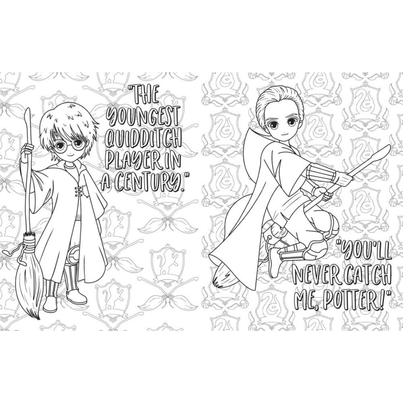 Harry Potter: Magical Games Colouring Book