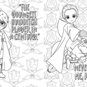 Harry Potter: Magical Games Colouring Book